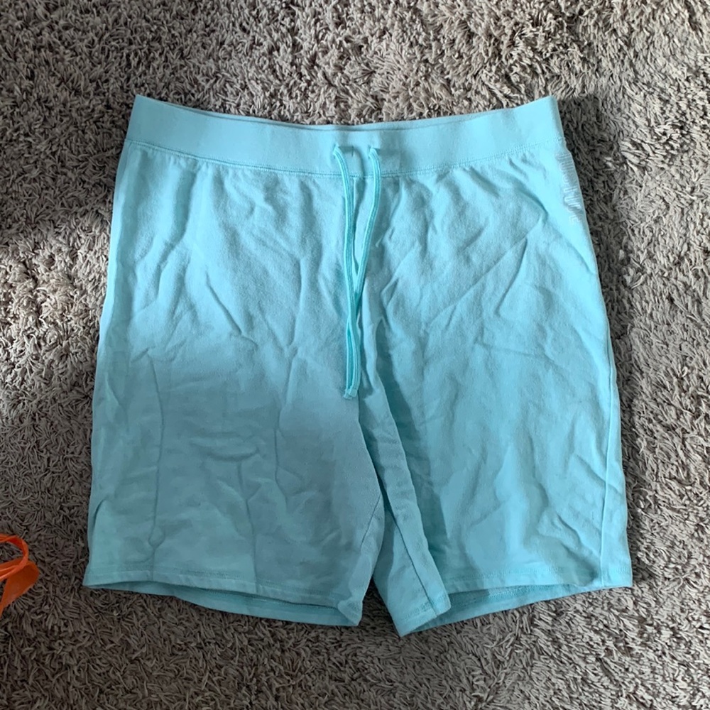 Light blue shorts